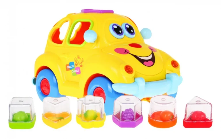 Interaktivni Automobil Sorter Za Bebe 18m+ 6 Kocaka 8