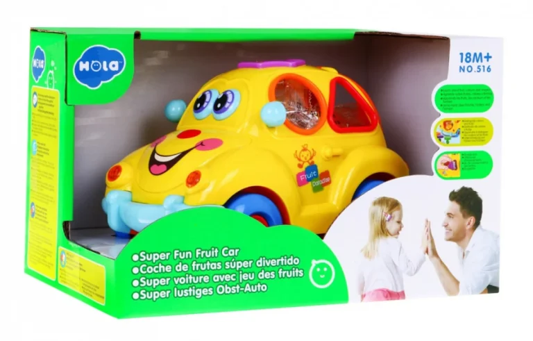 Interaktivni Automobil Sorter Za Bebe 18m+ 6 Kocaka 9