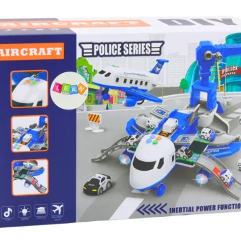 Interaktivni Avion Za Rastavljanje Policijske Postaje 2 U 1 Diy 4