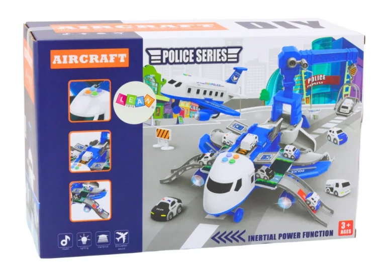 Interaktivni Avion Za Rastavljanje Policijske Postaje 2 U 1 Diy 4