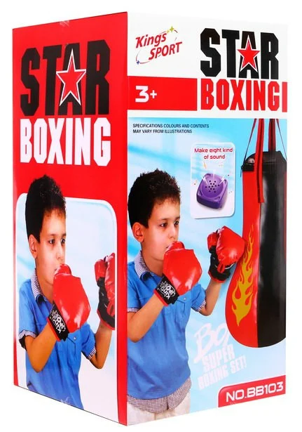 Interaktivni Boksački Set Za Djecu 3+ Kruška Sa Zvukovima + Rukavice 3