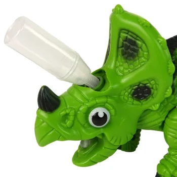 Interaktivni Dinosaur Triceratops Sa Zvukom I Parom, Zeleni 4