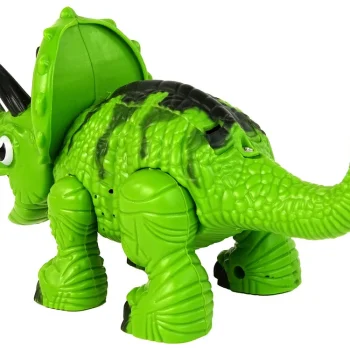Interaktivni Dinosaur Triceratops Sa Zvukom I Parom, Zeleni 5