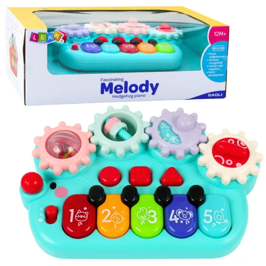 Interaktivni Klavir Sa Zupčanicima Plavi 1