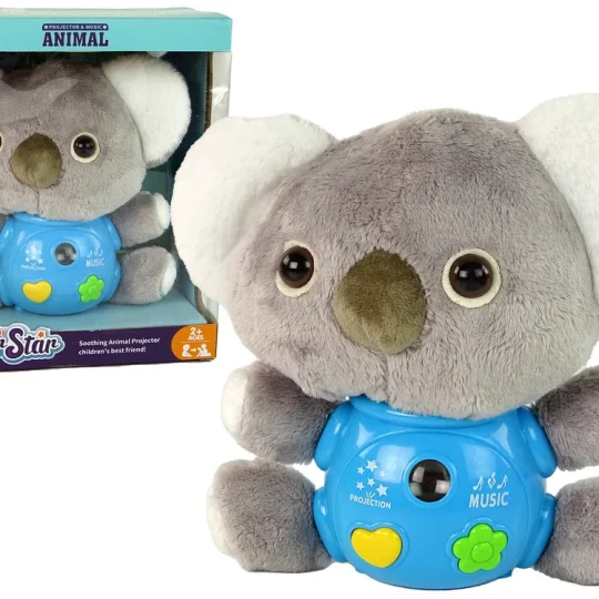Interaktivni Koala Projektor Sa Melodijama, Sivi 1