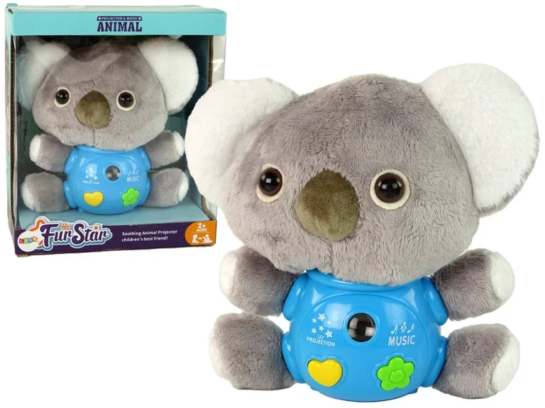 Interaktivni Koala Projektor Sa Melodijama, Sivi 1