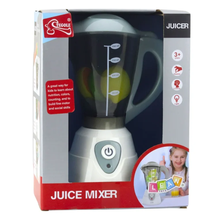 Interaktivni Kuhinjski Blender Za Djecu, Svjetla, Zvukovi, Voće 4