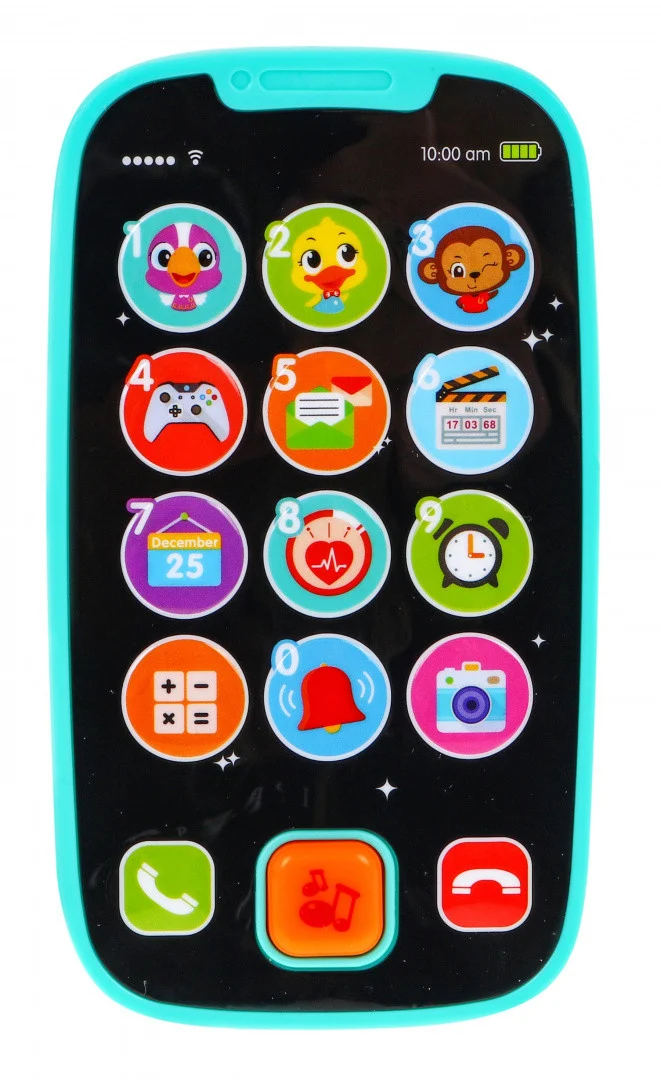 Interaktivni Pametni Telefon Plavi 12m+ 2