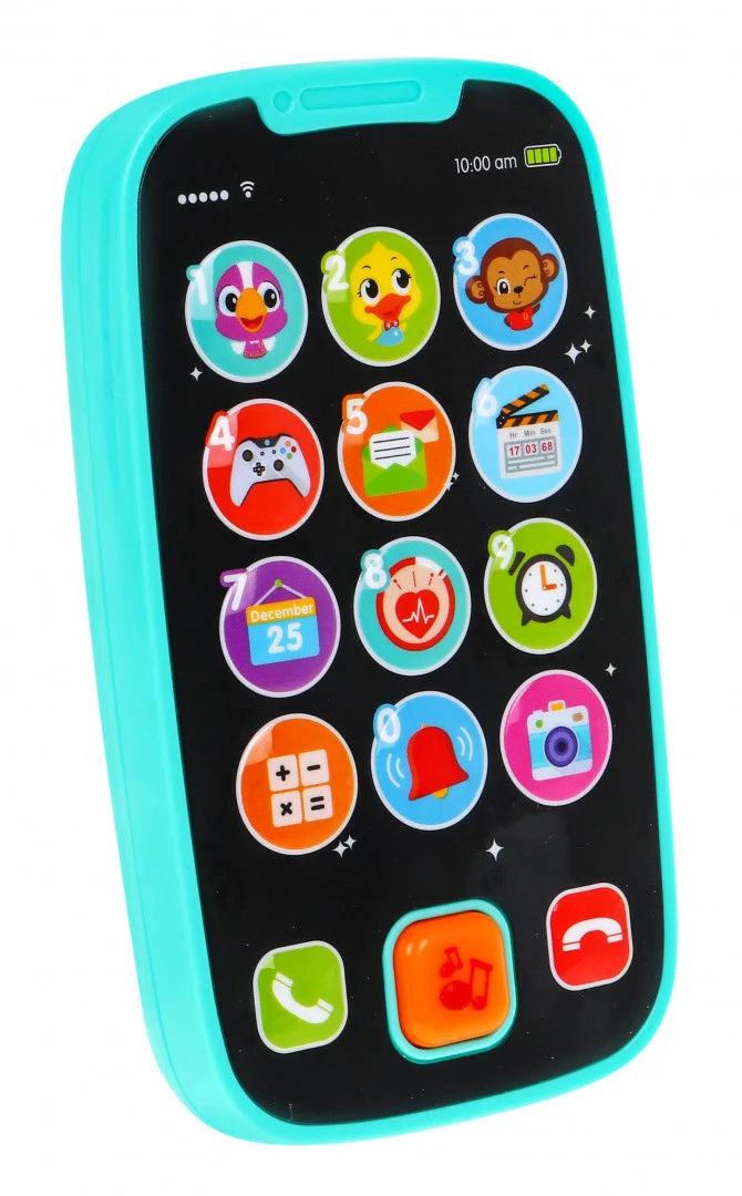 Interaktivni Pametni Telefon Plavi 12m+ 3