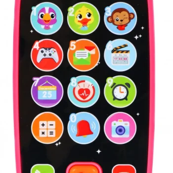 Interaktivni Pametni Telefon Roza 12m+ 2
