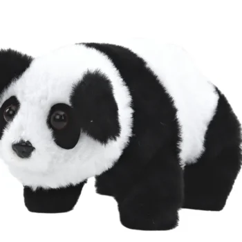 Interaktivni Plišani Panda U Ružičasto Plavom Transporteru 2