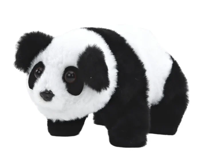 Interaktivni Plišani Panda U Ružičasto Plavom Transporteru 2