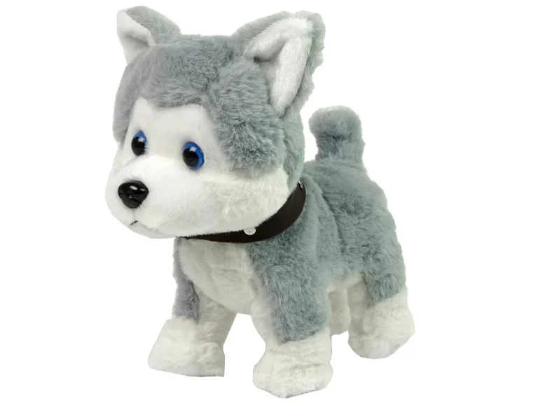 Interaktivni Plišani Pas Husky S Povodcem 2