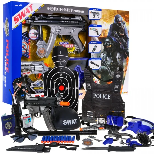 Interaktivni Policajski Set Za Djecu 3+ 1