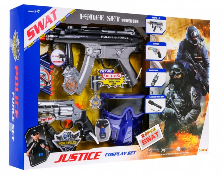 Interaktivni Policajski Set Za Djecu 3+ 4