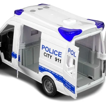 Interaktivni Policijski Automobil, Svjetlo I Zvuk, 25 Cm 3