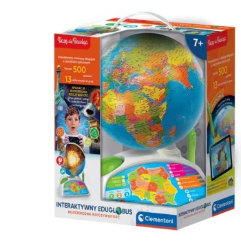 Interaktivni Predškolski Globus Poljskog Jezika Clementoni 50757, Siva 5