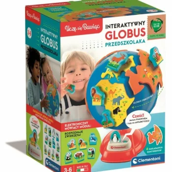 Interaktivni Predškolski Globus Poljskog Jezika Clementoni 50757, Smeđa 5