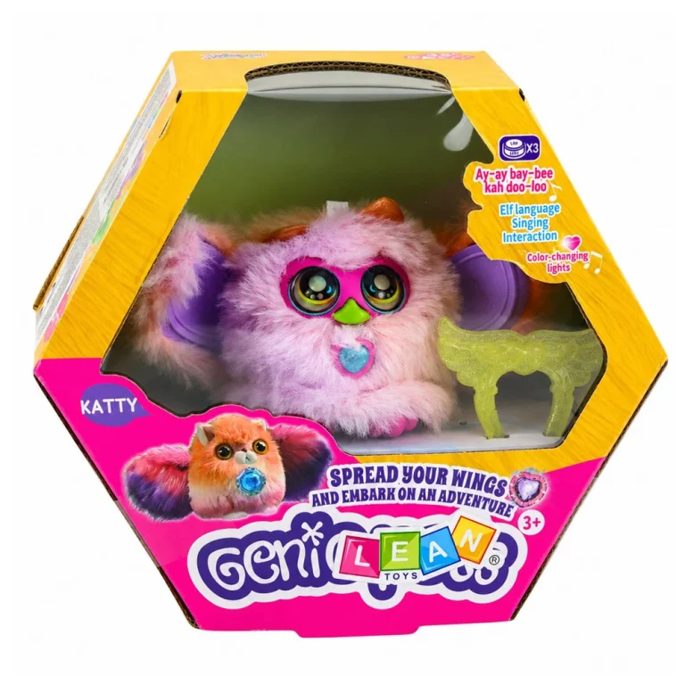 Interaktivni Privjesak Genie Pets Ljubičasti 5