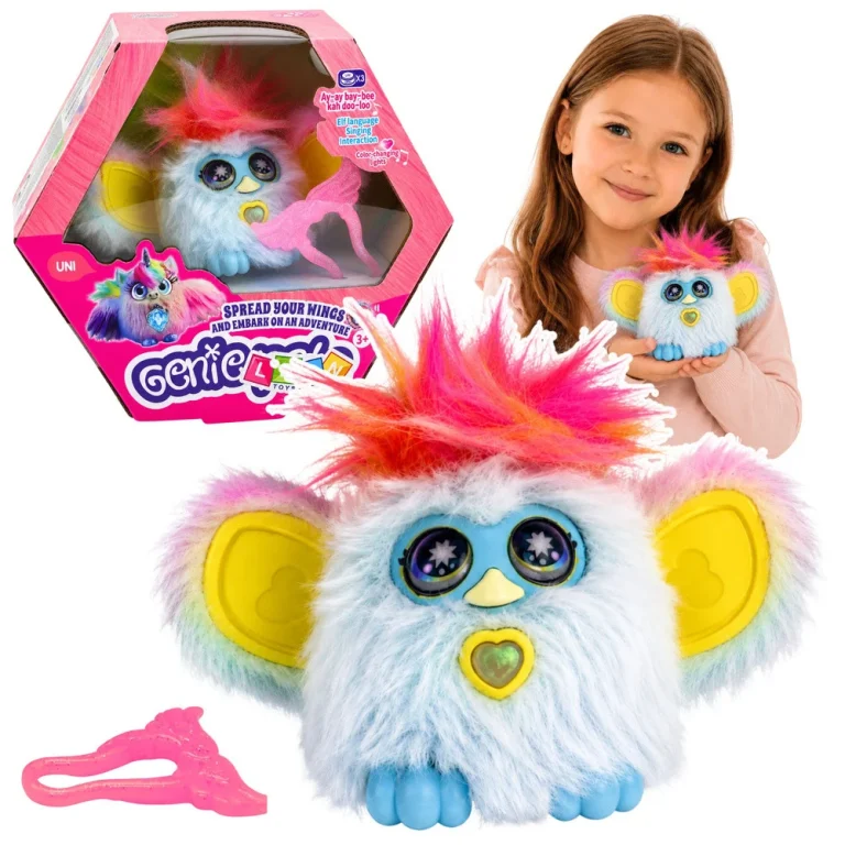 Interaktivni Privjesak Genie Pets šareni 1