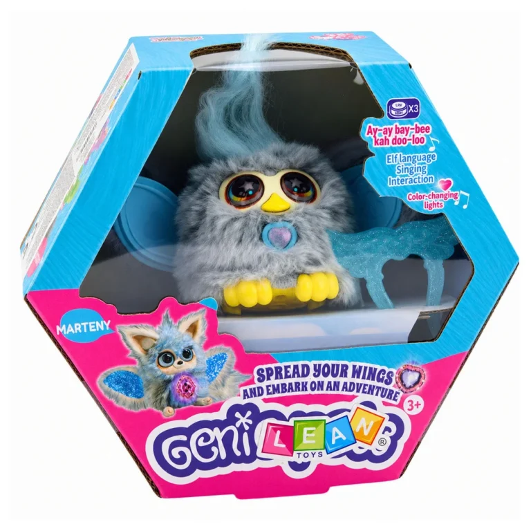 Interaktivni Privjesak Genie Pets Sivi 5