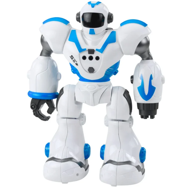 Interaktivni Robot Na Daljinsko Upravljanje Rc 16 Funkcija Svjetla Zvukovi Plavo 2