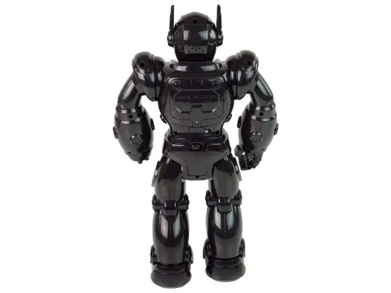 Interaktivni Robot S Hodom, Zvukom I Svjetlima, Crni 6