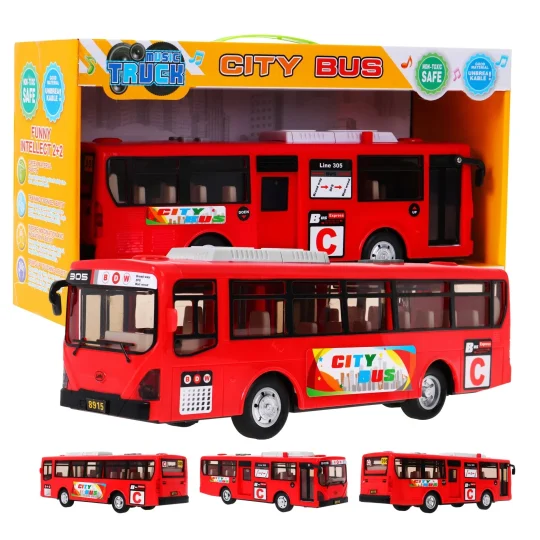 Interaktivni školski Autobus 3+ Crveni Otvaranje Vrata 1