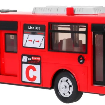 Interaktivni školski Autobus 3+ Crveni Otvaranje Vrata 2