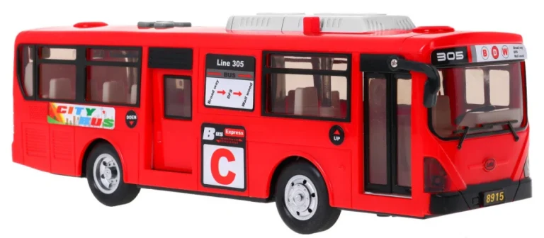 Interaktivni školski Autobus 3+ Crveni Otvaranje Vrata 2