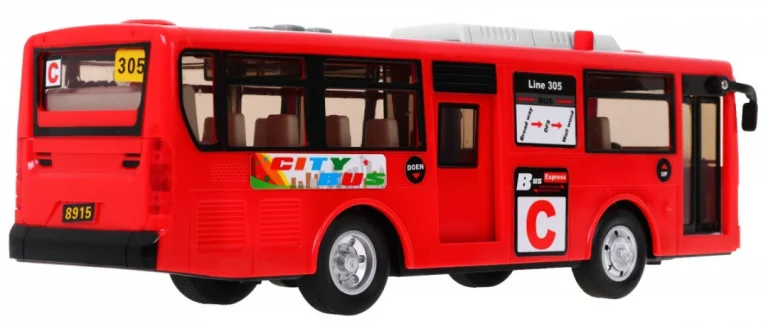 Interaktivni školski Autobus 3+ Crveni Otvaranje Vrata 4