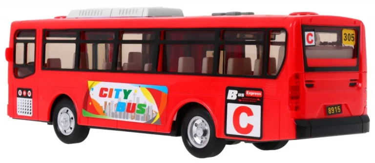 Interaktivni školski Autobus 3+ Crveni Otvaranje Vrata 5