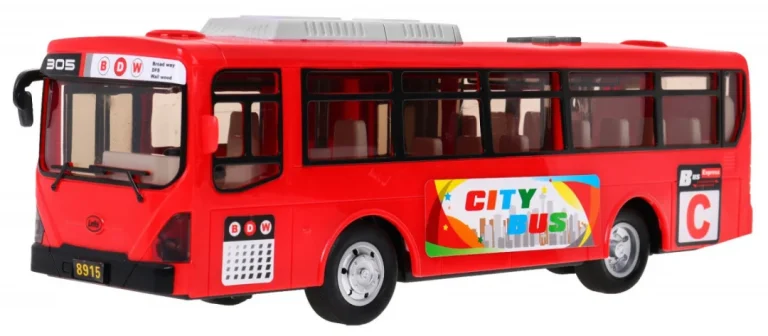 Interaktivni školski Autobus 3+ Crveni Otvaranje Vrata 6