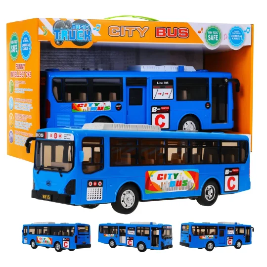 Interaktivni školski Autobus 3+ Plavi Otvaranje Vrata 1