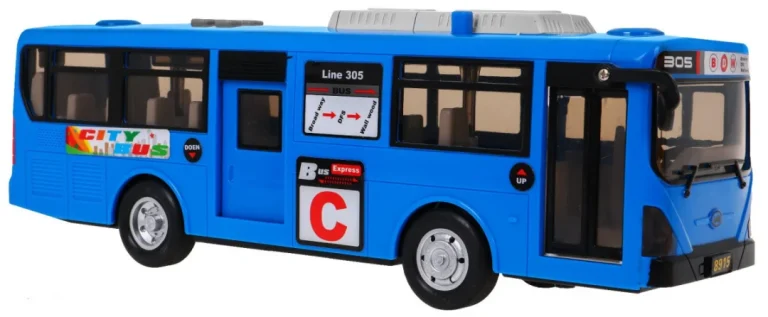 Interaktivni školski Autobus 3+ Plavi Otvaranje Vrata 2