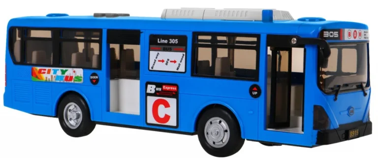 Interaktivni školski Autobus 3+ Plavi Otvaranje Vrata 4