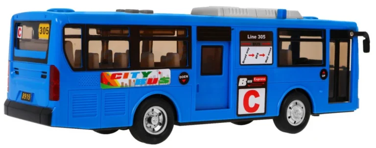 Interaktivni školski Autobus 3+ Plavi Otvaranje Vrata 5