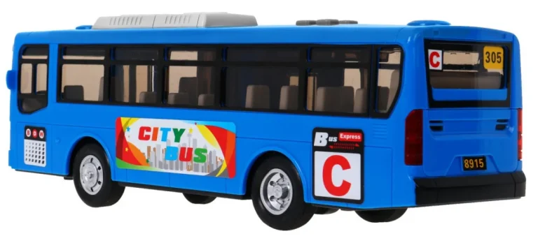 Interaktivni školski Autobus 3+ Plavi Otvaranje Vrata 6