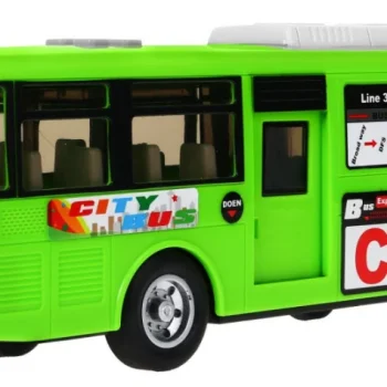 Interaktivni školski Autobus 3+ Zeleni Otvaranje Vrata 3