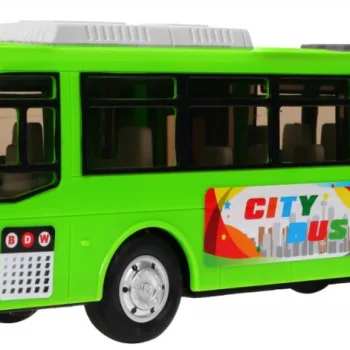 Interaktivni školski Autobus 3+ Zeleni Otvaranje Vrata 4
