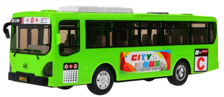 Interaktivni školski Autobus 3+ Zeleni Otvaranje Vrata 4