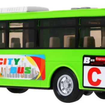 Interaktivni školski Autobus 3+ Zeleni Otvaranje Vrata 5