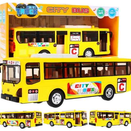 Interaktivni školski Autobus 3+ žuti Otvaranje Vrata 1