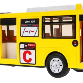 Interaktivni školski Autobus 3+ žuti Otvaranje Vrata 3