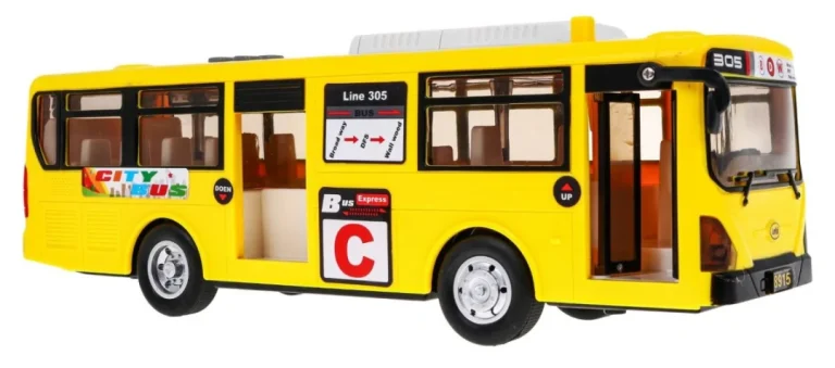 Interaktivni školski Autobus 3+ žuti Otvaranje Vrata 3