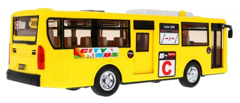 Interaktivni školski Autobus 3+ žuti Otvaranje Vrata 4