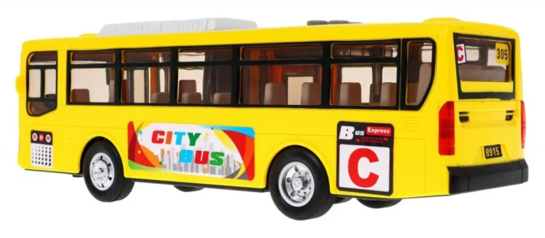 Interaktivni školski Autobus 3+ žuti Otvaranje Vrata 5