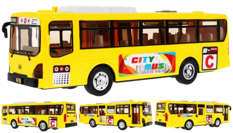 Interaktivni školski Autobus 3+ žuti Otvaranje Vrata 8