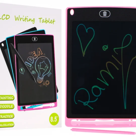 Interaktivni Tablet Za Crtanje Ružičasti 8,5″ 3+ 1
