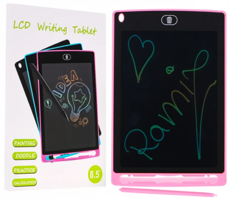 Interaktivni Tablet Za Crtanje Ružičasti 8,5″ 3+ 1
